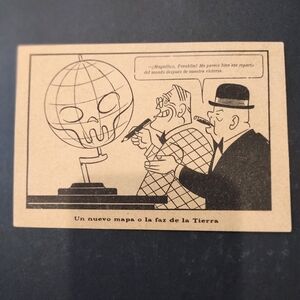 Postcard Satirical Political Military Postcard